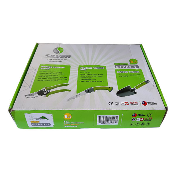 ابزار باغبانی سیلور مدل GT-PR-3-1 مجموعه 3 عددی ابزار باغبانی سیلور مدل GT-PR-3-1 مجموعه 3 عددی