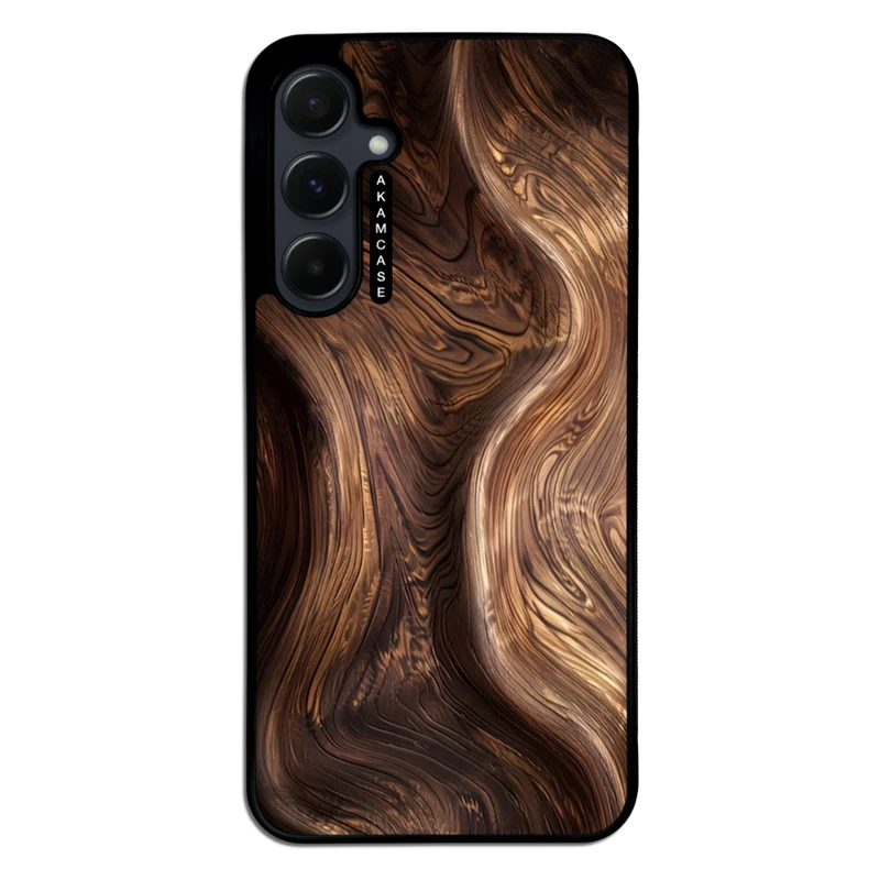 کاور آکام مدل AMC-WSGA55-WOOD-8 مناسب برای گوشی موبایل سامسونگ Galaxy A55