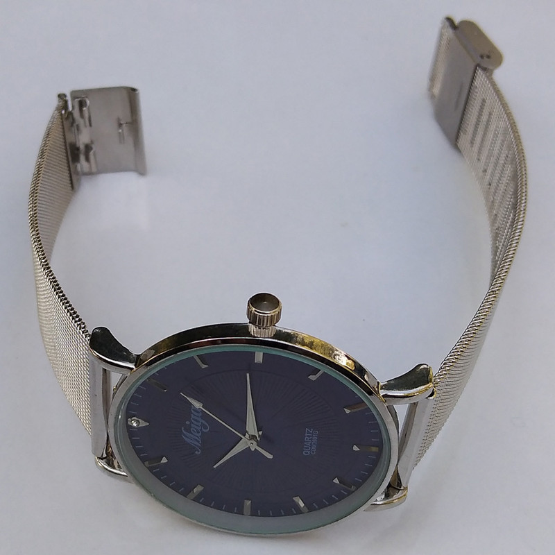 ساعت مچی عقربه ای پسرانه مدل حصیری کد 3012