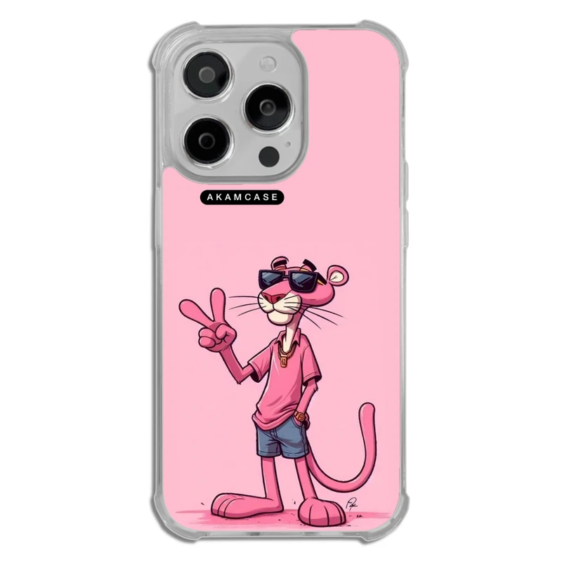کاور آکام مدل AMC-WTA14PRO-PINK PANTHER10 مناسب برای گوشی موبایل اپل iPhone 14 Pro