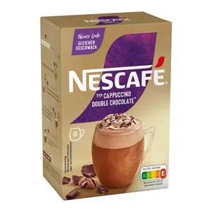 کاپوچینو دبل چاکلت نسکافه بسته 8 عددی