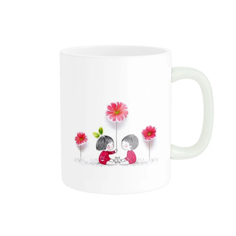 ماگ طرح گل کد 788