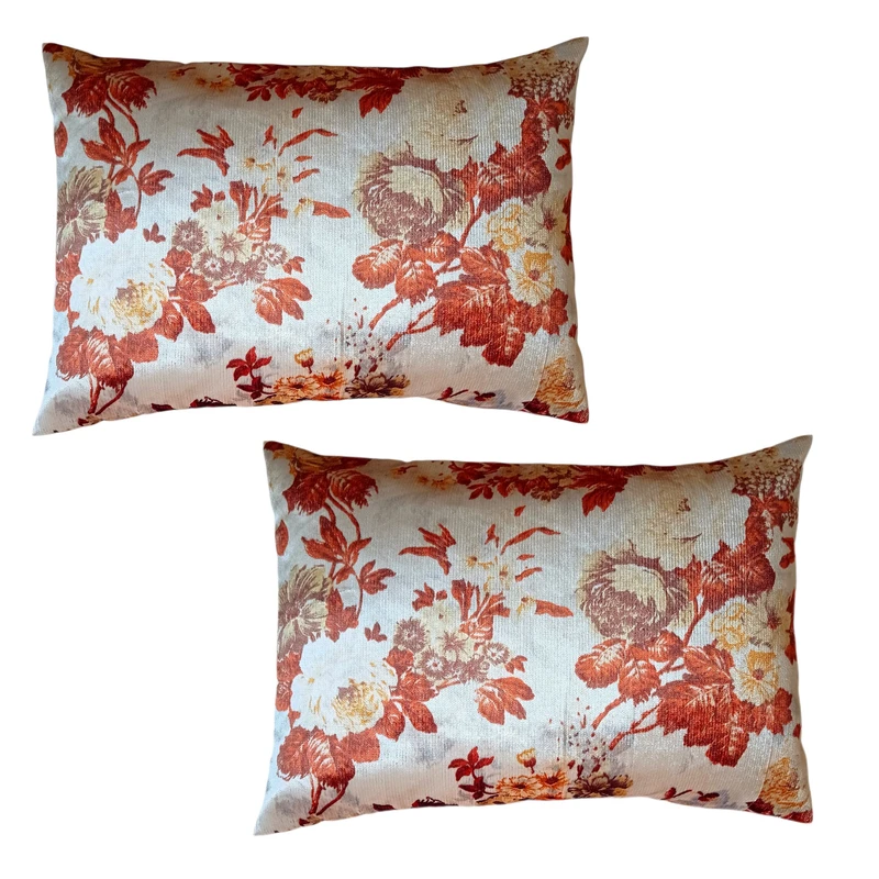 روبالشی مدل مخمل کد A103B سایز 45*66 سانتی متر بسته 2 عددی