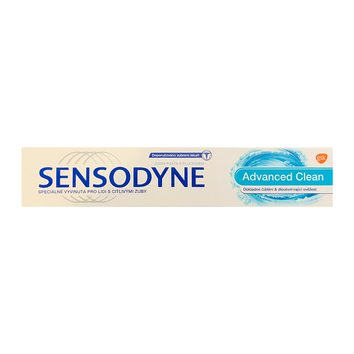 خمیر دندان سنسوداین مدل Advanced Clean حجم 75 میلی لیتر