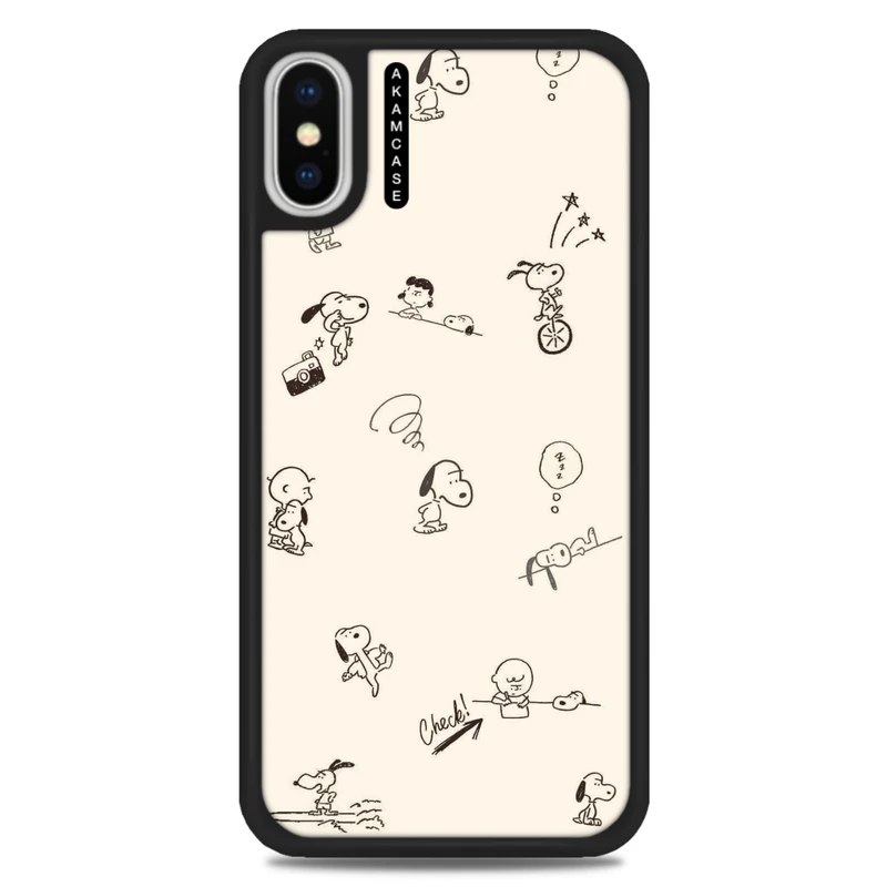 کاور آکام مدل AMC-WAXSM-SNOOPY-44 مناسب برای گوشی موبایل اپل iPhone Xs Max