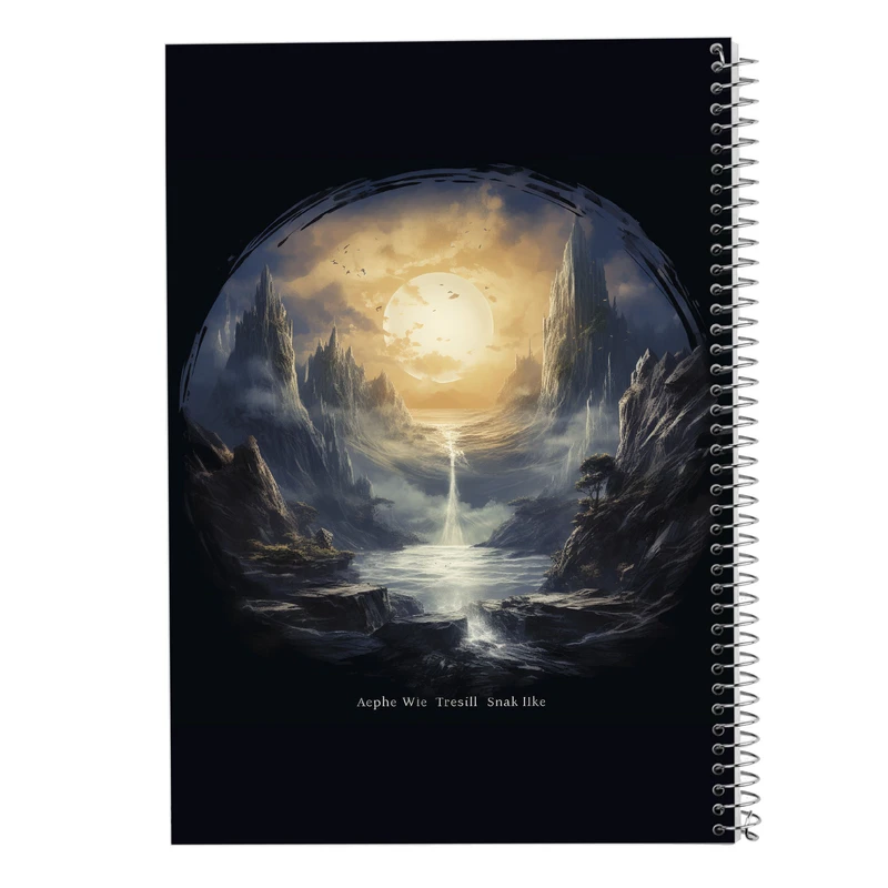 دفتر ژورنال نویسی 50 برگ مدوپد مدل نقطه ای طرح  ارباب حلقه ها The Lord of the Rings کد DF3038