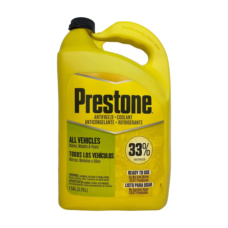 ضدیخ و ضدجوش و آب رادیاتور پرستون مدل Coolant 33% حجم 3780 میلیلیتر