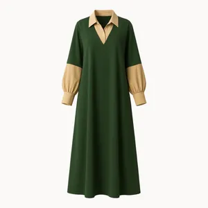 مانتو عبایی زنانه مدل Verdelle کد M5501