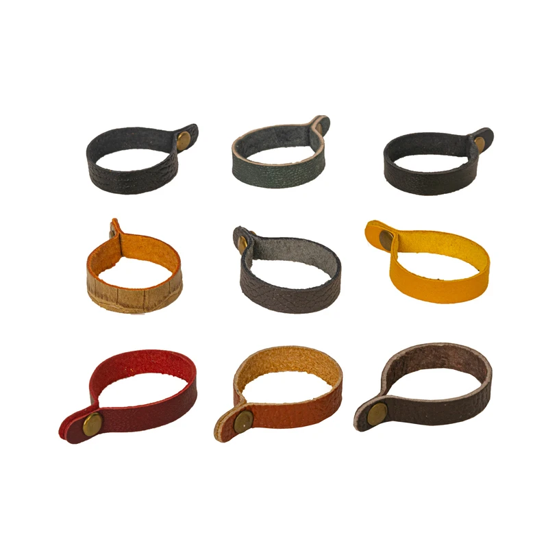 جاشمعی چرمی چرم عطارد کد w04 مجموعه 9 عددی