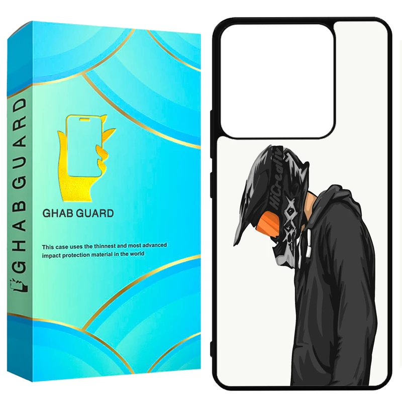 کاور قاب گارد طرح موتور سوار مدل G14S مناسب برای گوشی موبایل شیائومی Redmi Note 14S 4G  