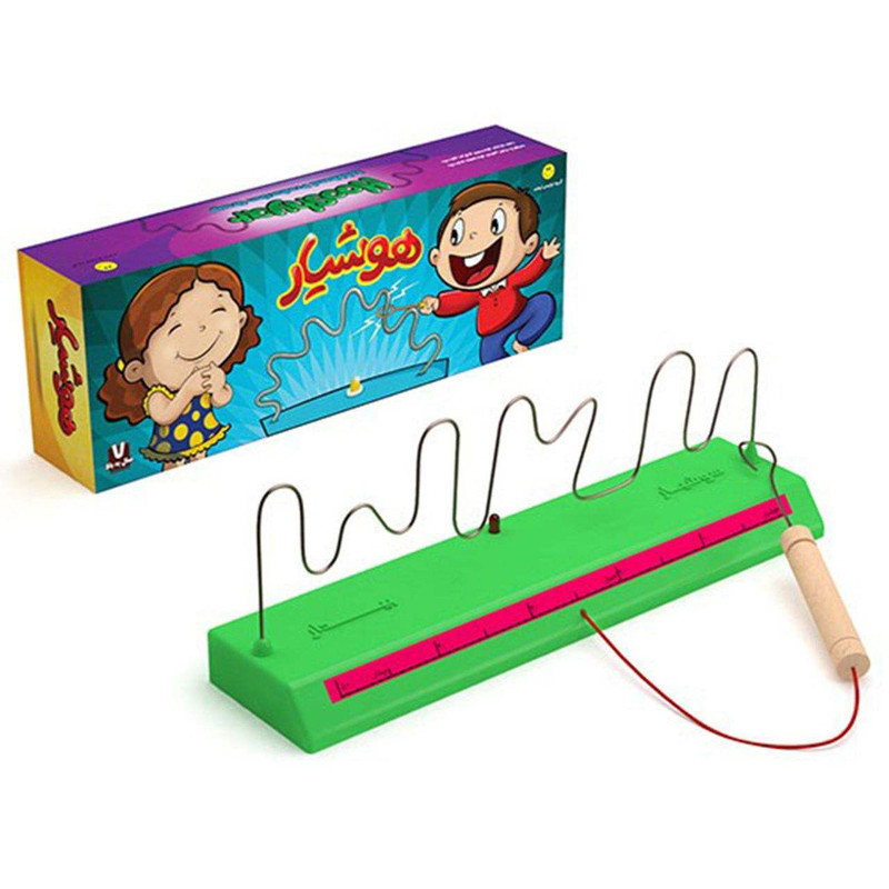 بازی آموزشی هوشیار مدل اعصاب سنج تولیدی لبخند کد HOS-024 مجموعه 3 عددی