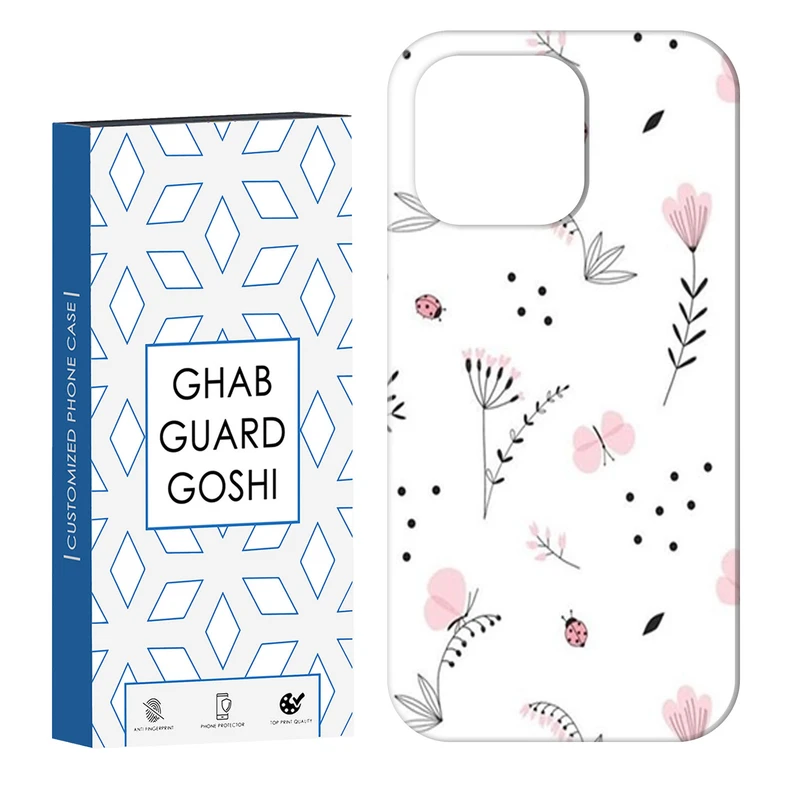 کاور قاب گارد گوشی طرح گل کد Dimo-419 مناسب برای گوشی موبایل اپل IPHONE 14 PRO   