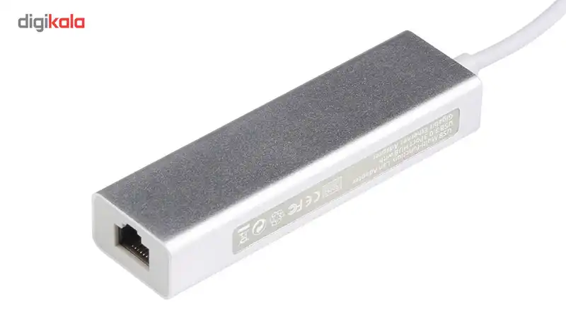 هاب USB-3.0 به USB 3.0/ Ethernet سه پورت مدل Gigabit