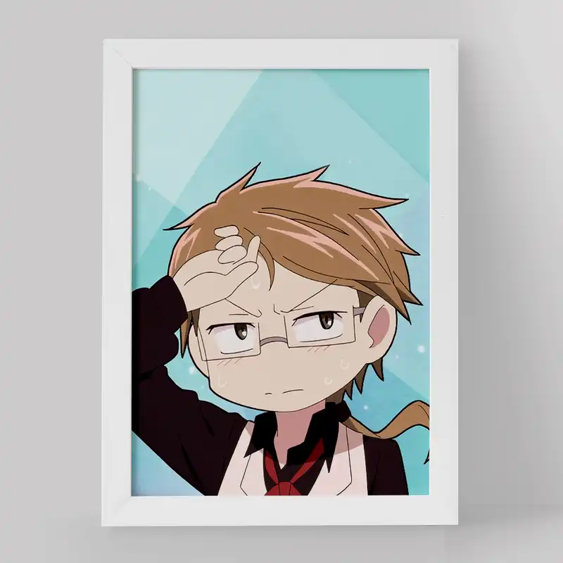 تابلو خندالو مدل کونیکدا سان انیمه سگ های ولگرد بانگو کد 15640