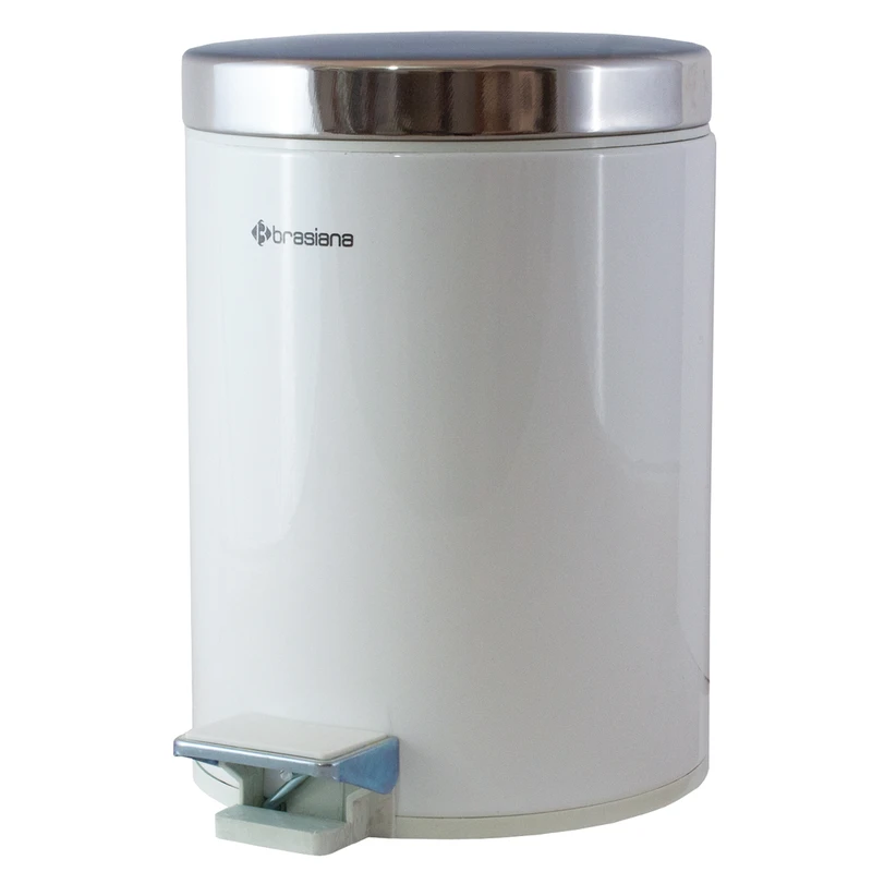 سطل زباله پدالی براسیانا مدل 13030075 ظرفیت 5 لیتری