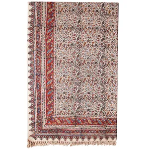 سفره قلمکار گالری مثالین کد 301014 سایز 160 × 240 سانتی متر