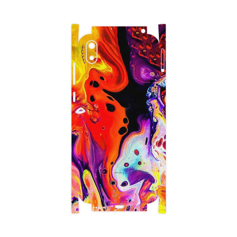 برچسب پوششی ماهوت مدل Abstract Oil Art-FullSkin مناسب برای گوشی موبایل هوآوی Y5 2019