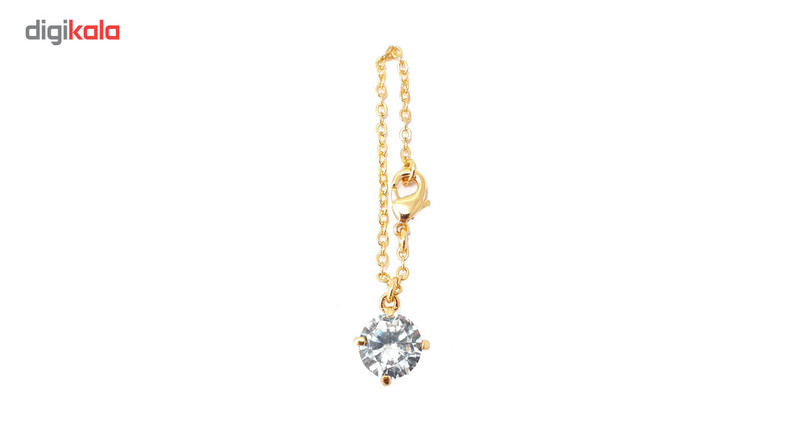 آویز ساعت نایس لند طرح تک نگین مدل P5 آویز ساعت نایس لند طرح تک نگین مدل P5