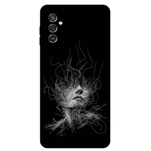 Megafone Face Sketch 7423 Cover For Samsung Galaxy M52