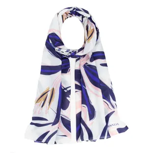 شال زنانه مدل نخی تابستونه طرح مزونی جدید کد ana-2161