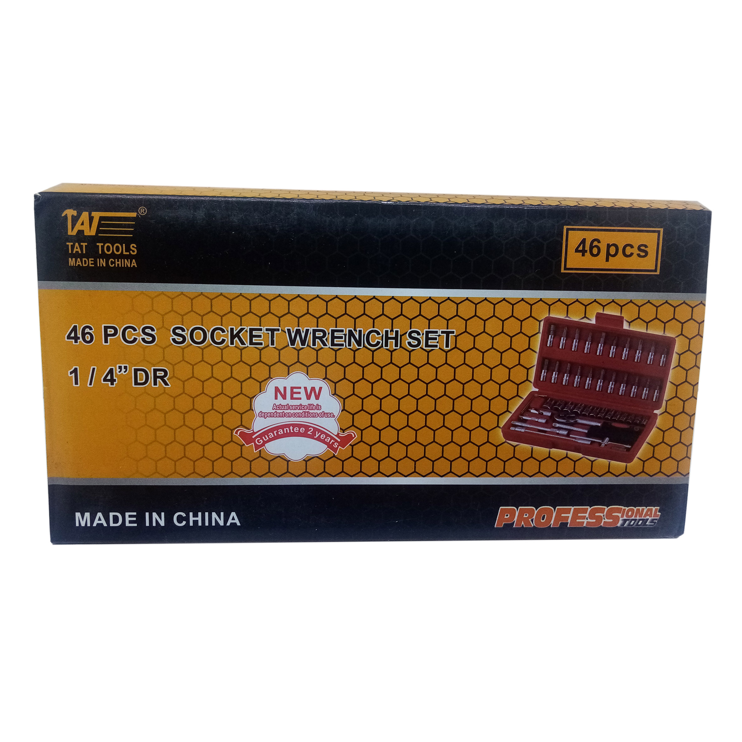 آچار بکس تات مدل 460 مجموعه 46 عددی