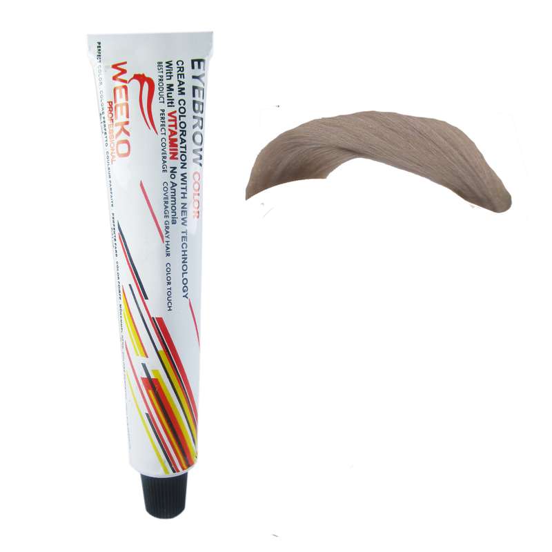 رنگ ابرو ویکو سری Platinum Smoky Blonde شماره Wa9 رنگ ابرو ویکو سری Platinum Smoky Blonde شماره Wa9