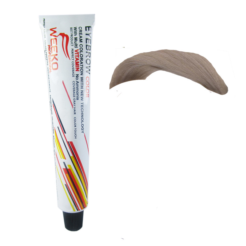 رنگ ابرو ویکو سری Platinum Smoky Blonde شماره Wa9 رنگ ابرو ویکو سری Platinum Smoky Blonde شماره Wa9