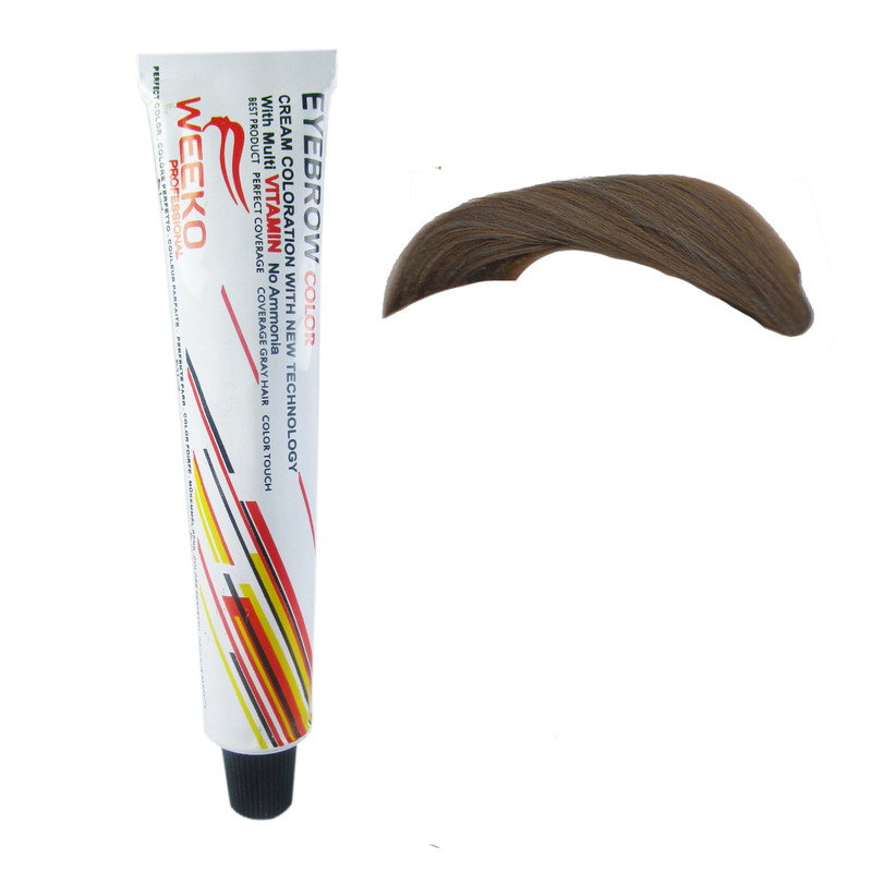 رنگ ابرو ویکو سری Medium matt blonde شماره Wm6 رنگ ابرو ویکو سری Medium matt blonde شماره Wm6