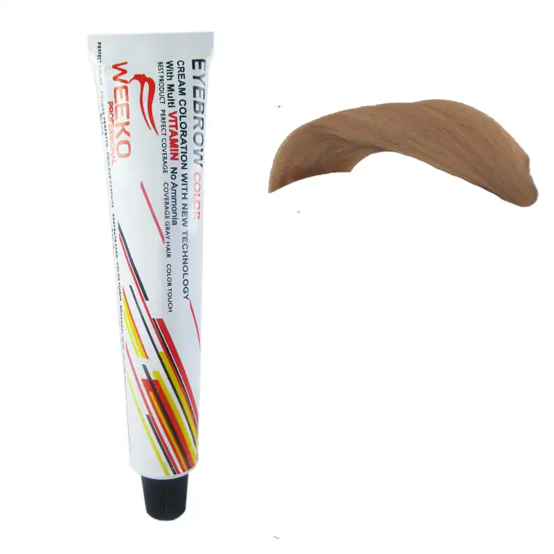 رنگ ابرو ویکو سری Light golden blonde شماره Wg7