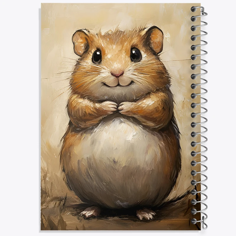 دفتر مشق 100 برگ خندالو طرح موش بانمک کد F7781