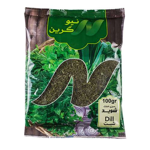 سبزی شوید خشک نیوگرین-100 گرم