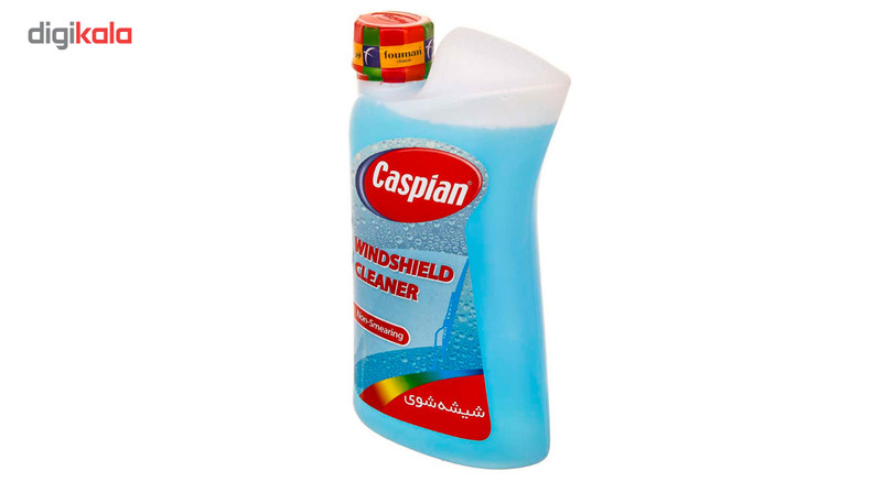 مجموعه ضدیخ و شیشه شور کاسپین مدل S333 حجم 1 لیتر بسته 2 عددی