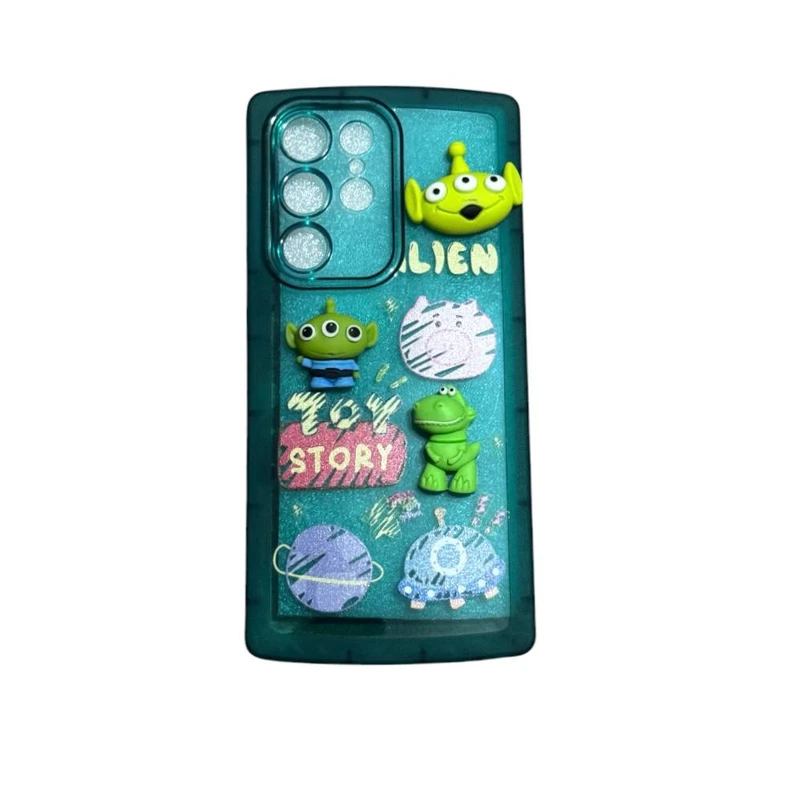 کاور طرح Toy Story مدل ALIEN کد K432 مناسب برای گوشی موبایل  سامسونگ Galaxy  S22 Ultra