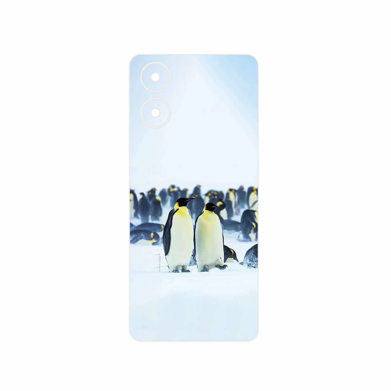 برچسب پوششی ماهوت مدل Penguin مناسب برای گوشی موبایل موتورولا Moto G04s