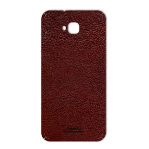 MAHOOT Natural Leather Cover Sticker for Asus Zenfone 4  Selfie