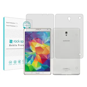 Rockspace model Hygel screen protector suitable for Samsung Galaxy Tab S 8.4 tablet along with tablet back protector