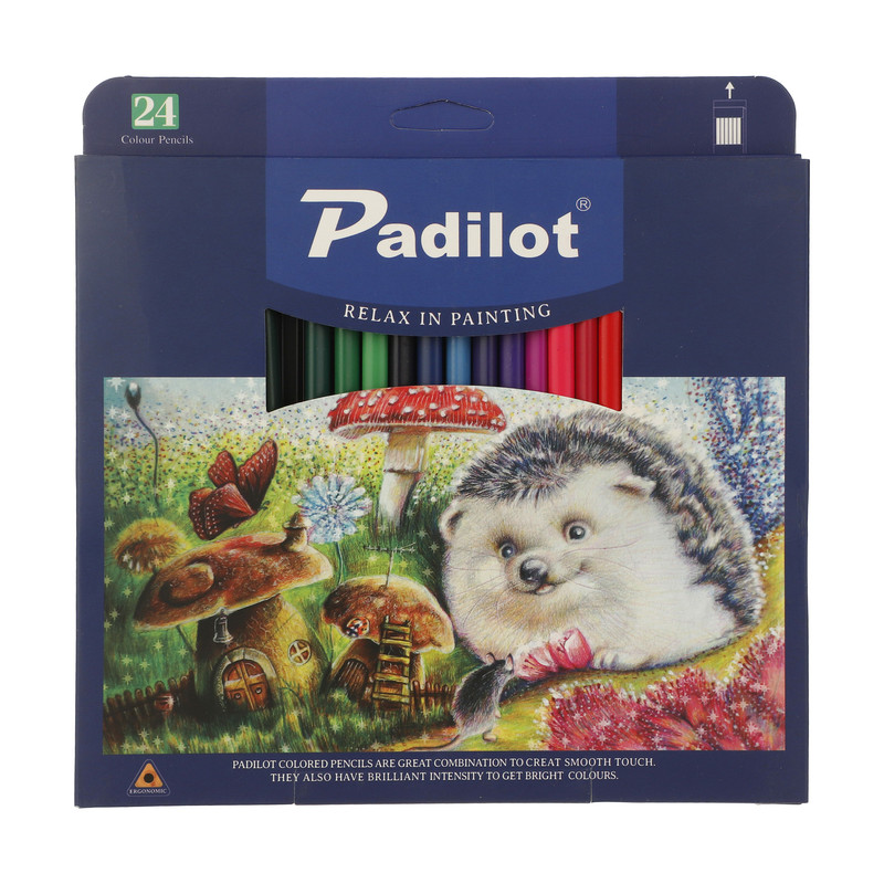 مداد رنگی 24رنگ پادیلوت مدل M-810224-2