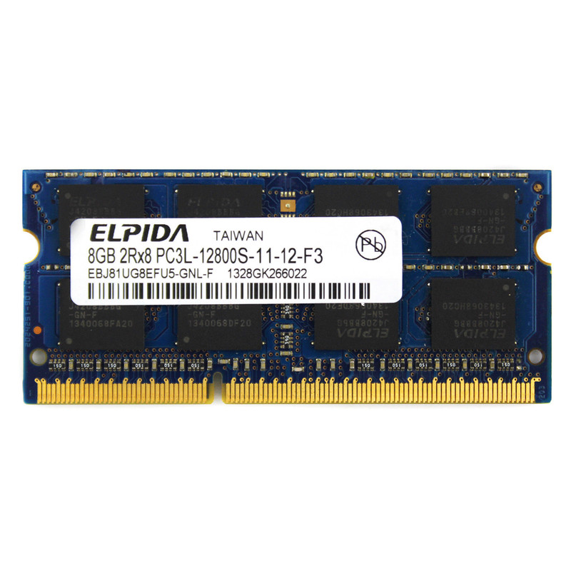 رم لپ تاپ الپیدا مدل 1600 DDR3L PC3L 12800S MHz ظرفیت 8 گیگابایت
