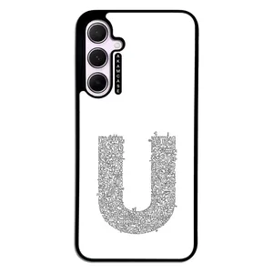 AKAM AMC-WSGA35-ALPHADOODLEBET-21 Cover For Samsung Galaxy A35