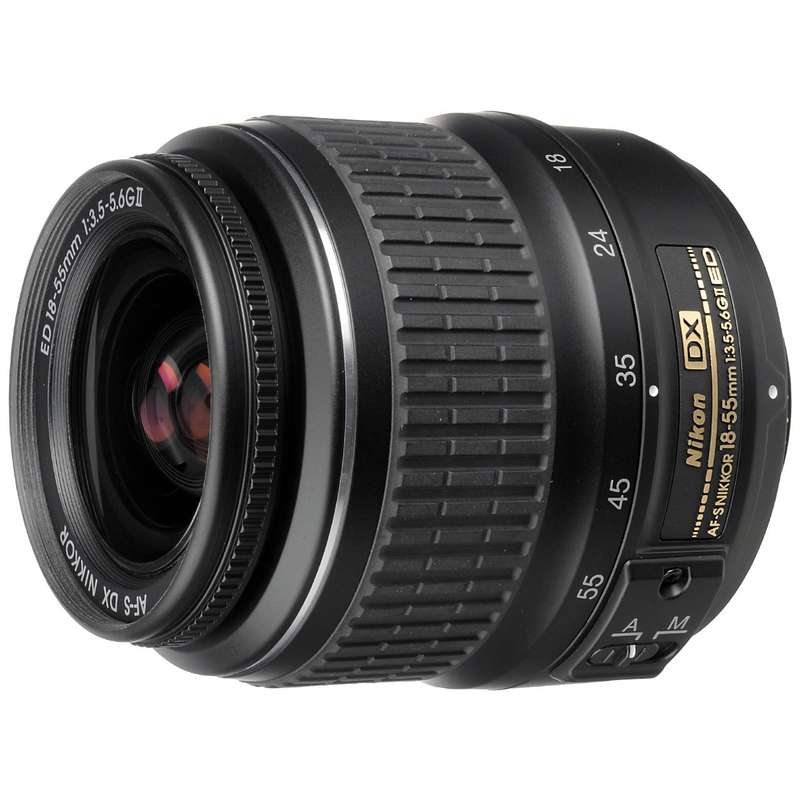 لنز نیکون مدل AF-S DX 18-55mm f/3.5-5.6G EDII لنز نیکون مدل AF-S DX 18-55mm f/3.5-5.6G EDII