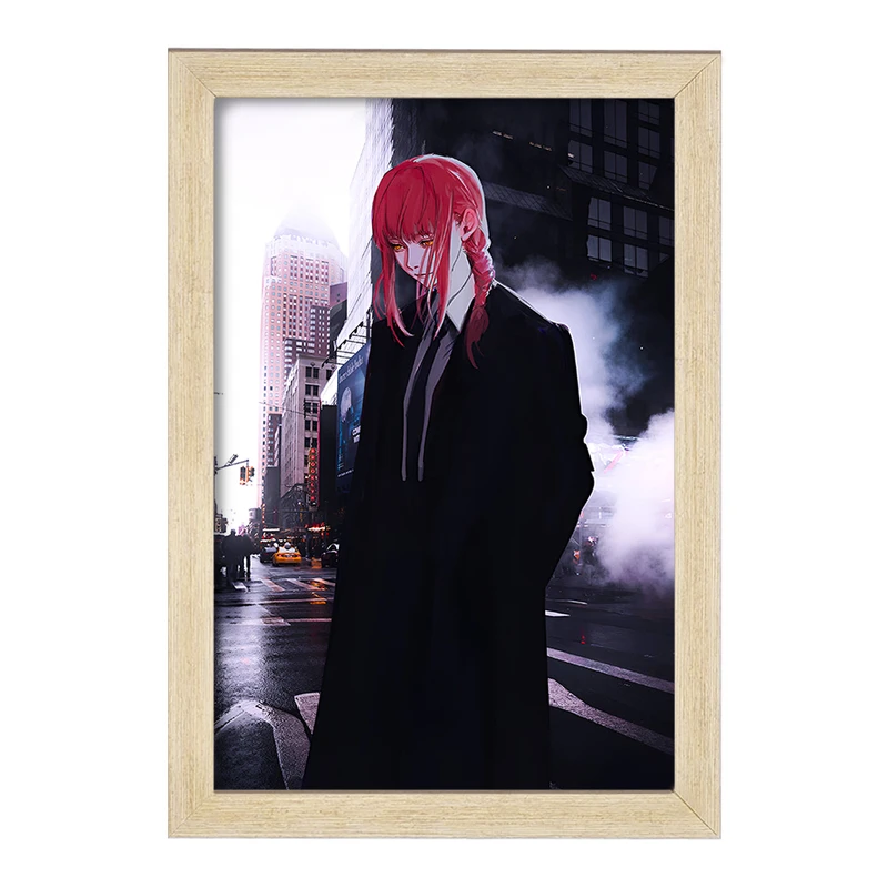 تابلو خندالو مدل انیمه مرد اره ای کد F9059