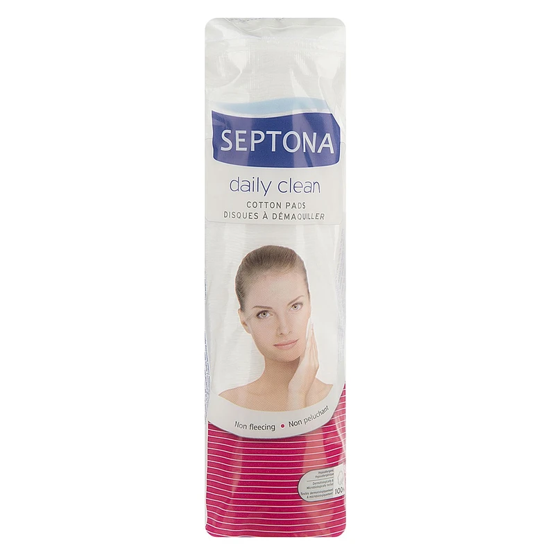 پد پاک کننده آرایشی سپتونا سری Daily Clean بسته 80 عددی