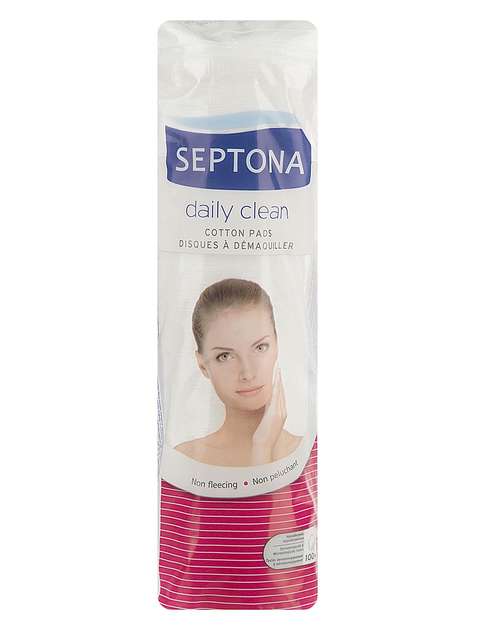 پد پاک کننده آرایشی سپتونا سری Daily Clean بسته 80 عددی
