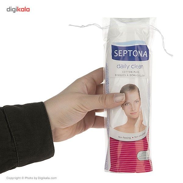 پد پاک کننده آرایشی سپتونا سری Daily Clean بسته 80 عددی -  - 3
