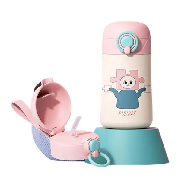 فلاسک کودک مدل Heitepabg Puzzle گنجایش 0.4 لیتر