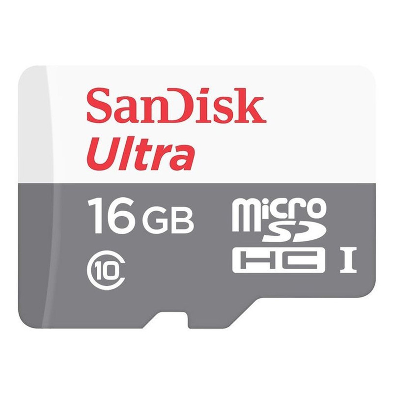 کارت حافظه microSDHC سن دیسک مدل Ultra کلاس 10 استاندارد UHS-I U1 سرعت 48MBps 320X ظرفیت 16 گیگابایت