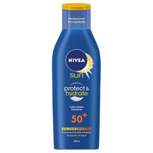 لوسیون بدن نیوآ مدل +Protect and Hydrate SPF50 حجم 200 میلی لیتر