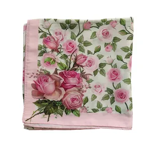 روسری زنانه مدل گلدار کد 1011