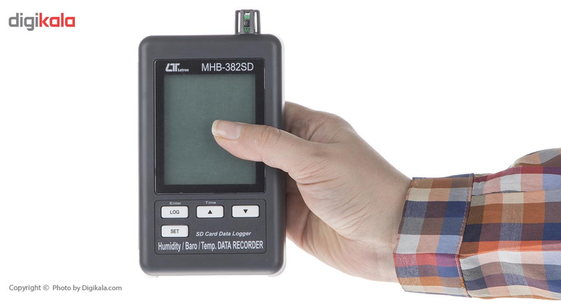 دیتالاگر دما و رطوبت و فشار دیجیتالی لوترون مدل MHB-382SD