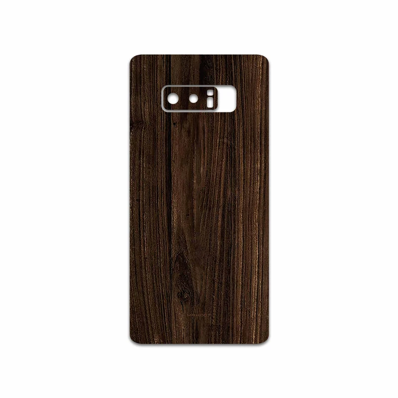برچسب پوششی ماهوت مدل Dark Walnut Wood مناسب برای گوشی موبایل سامسونگ Galaxy Note 8